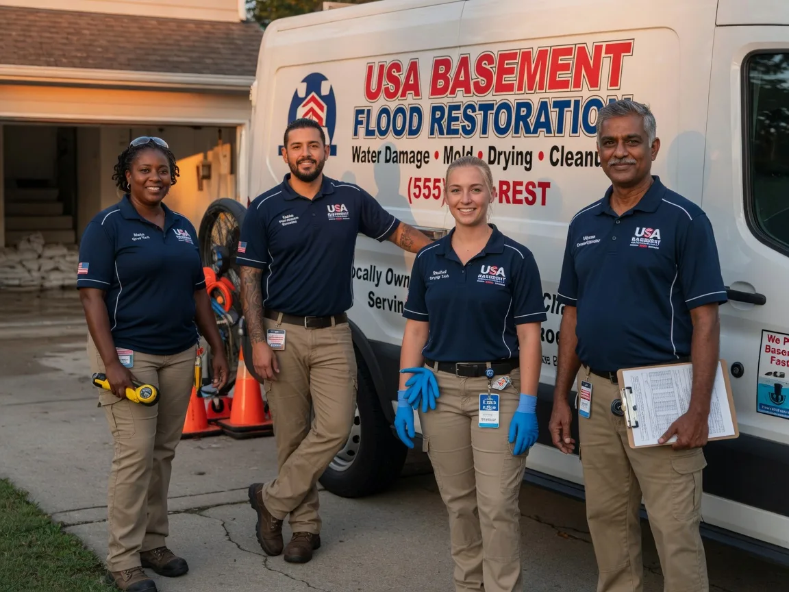 Basement Flood Cleanup company in Wonewoc, WI