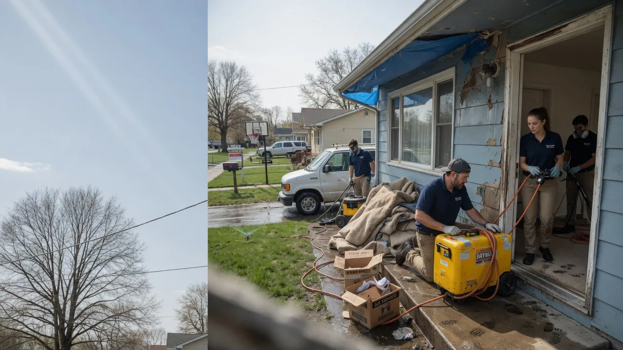 Basement Flood Cleanup in Wonewoc, WI near me